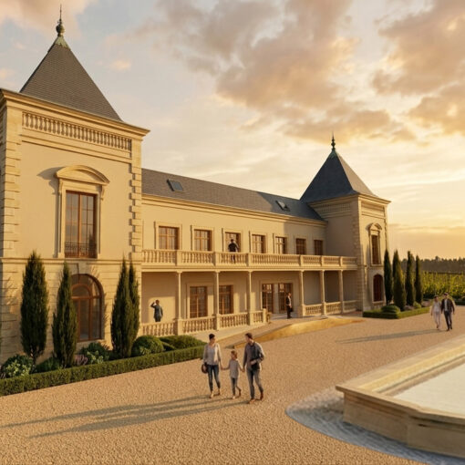 Construction d’un nouveau château dans le Sud Gironde